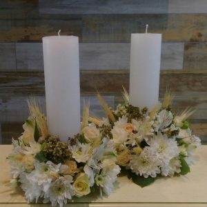 Lumânări de Cununie și Botez – Design Floral Exclusivist